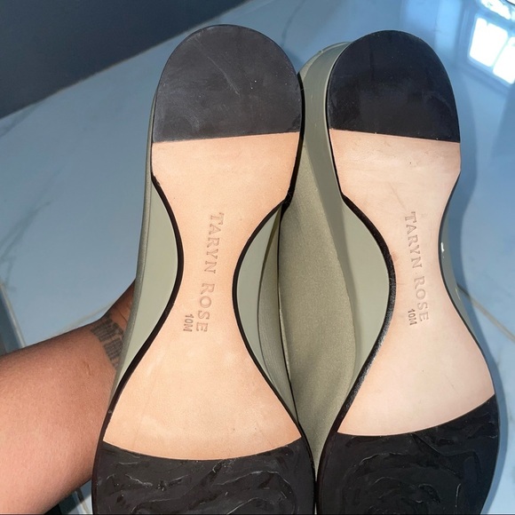 Taryn Rose Tan Flats - Picture 6 of 7